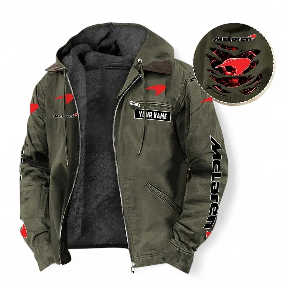 Racing Auto Fans Gift Hooded And Flannel Hoodie, Jacket Exclusive Logo For Car Enthusiasts, Custom Name CAR391072125696-Green