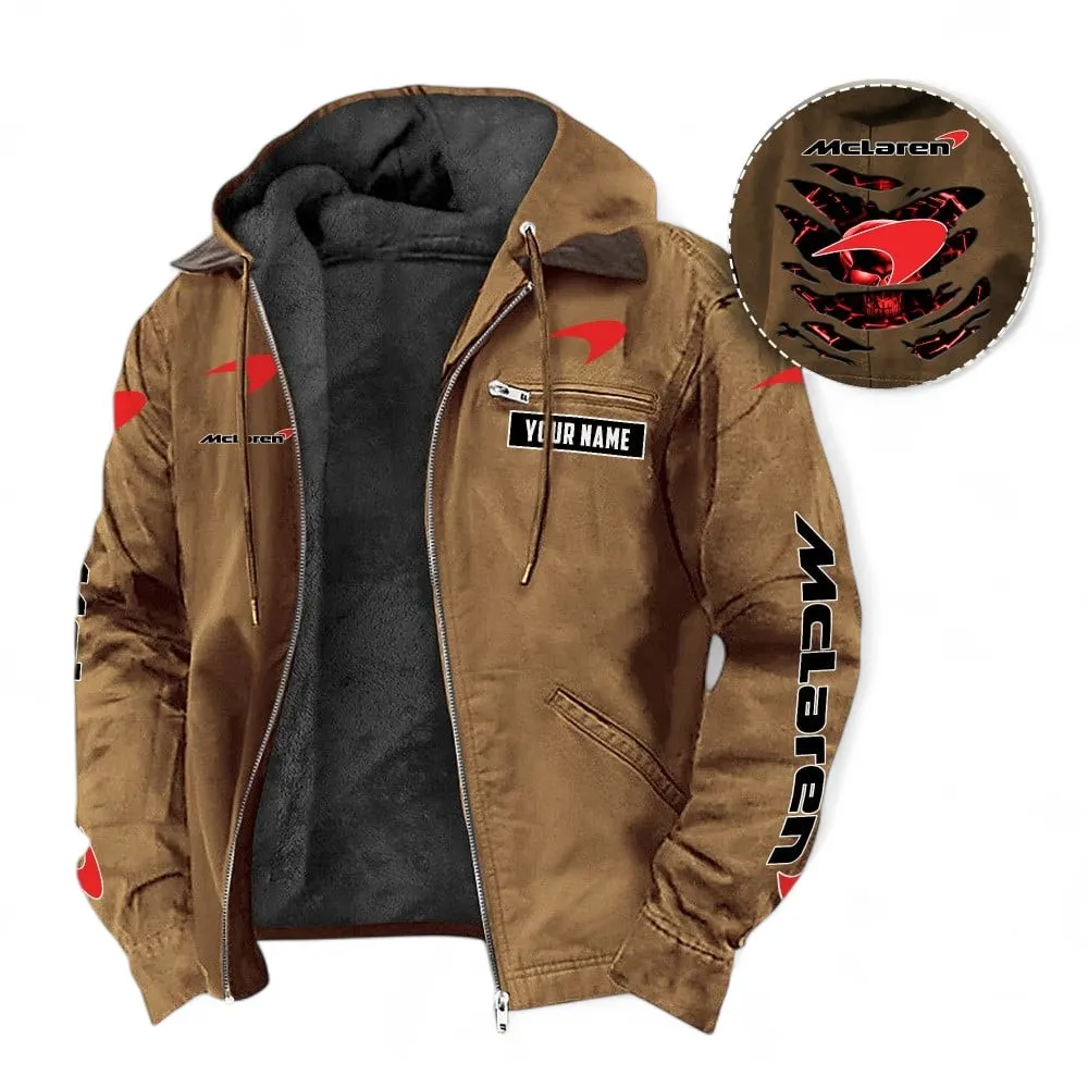 Racing Auto Fans Gift Hooded And Flannel Hoodie, Jacket Exclusive Logo For Car Owners, Custom Name CAR391072125696-Camel