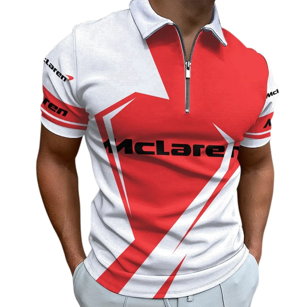 Racing Auto Fans Gift Zipper Polo Shirt, Shirt Exclusive Logo For Racing Auto Lovers CAR3202122572