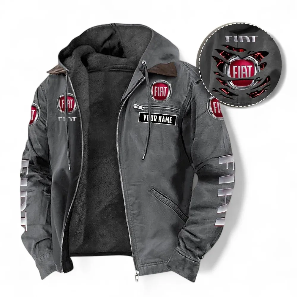 Racing-Inspired Car Fans Gift Hooded And Flannel Hoodie, Jacket Exclusive Logo For Car Enthusiasts, Custom Name CAR391072125689-Gray