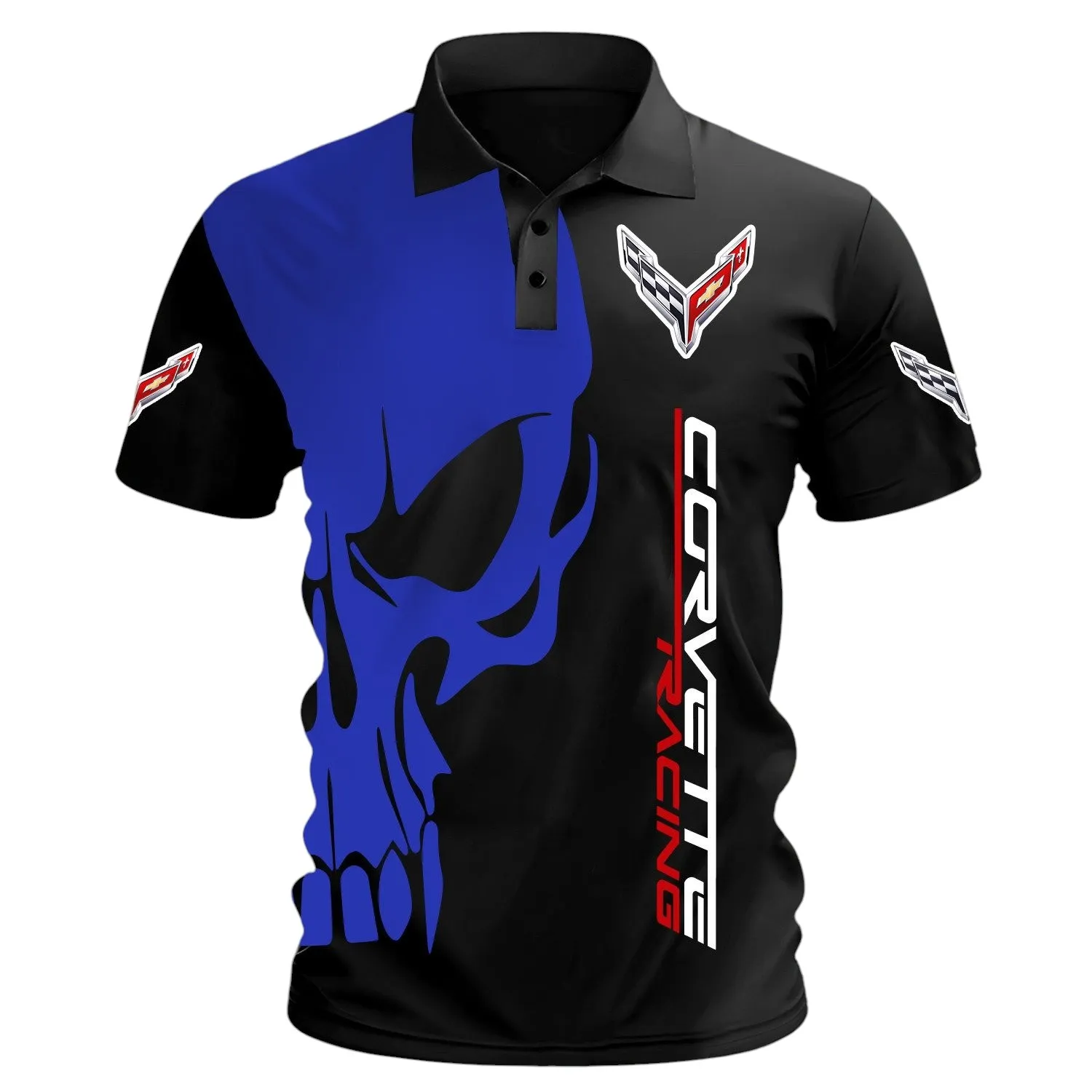 Racing Speed Car Racing Fans Gift Polo Shirt, Polo Shirt All Over Print For Sport Car Enthusiasts CAR06032025000 - Blue