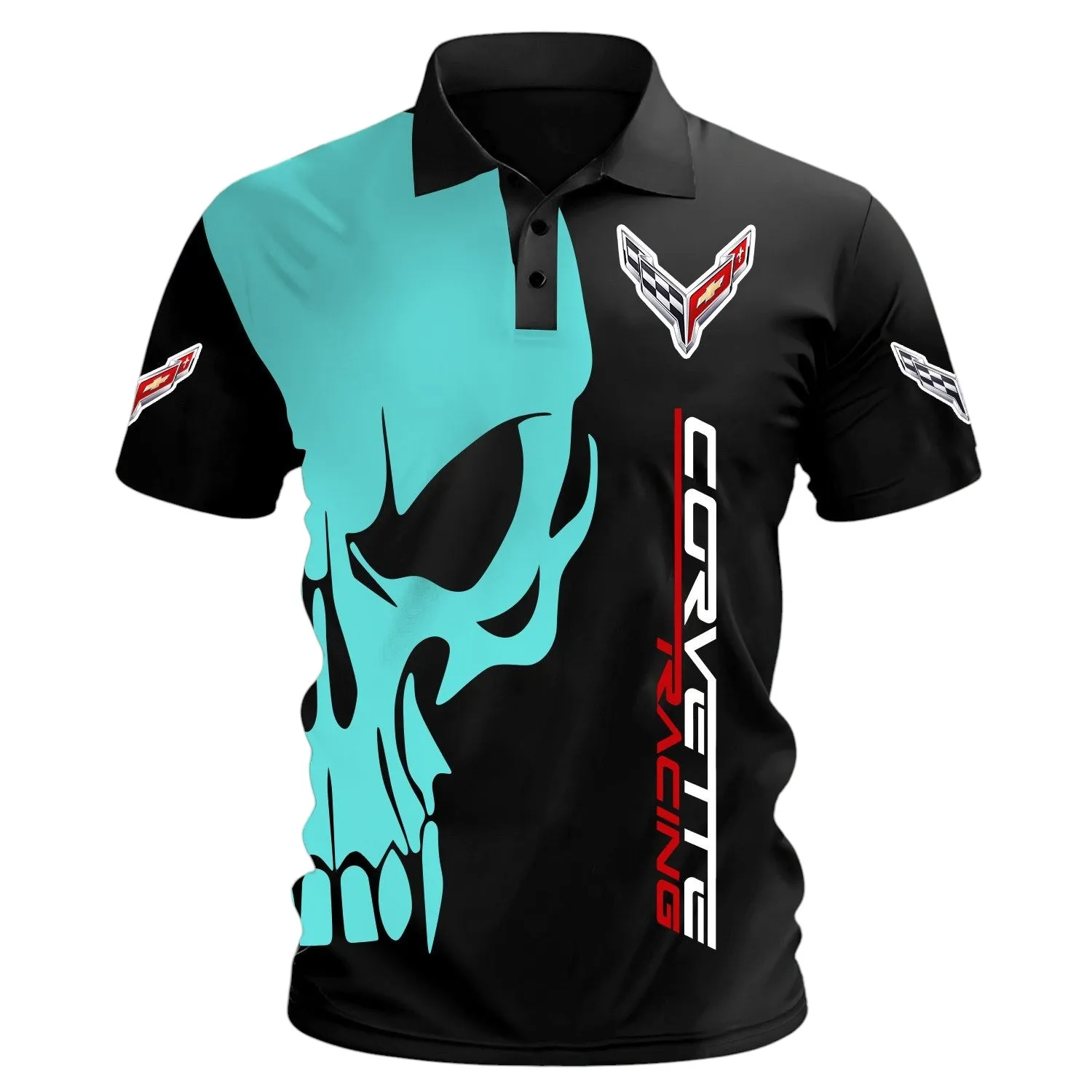 Racing Speed Car Racing Fans Gift Polo Shirt, Polo Shirt All Over Print For Sport Car Enthusiasts CAR06032025000 - Cyan