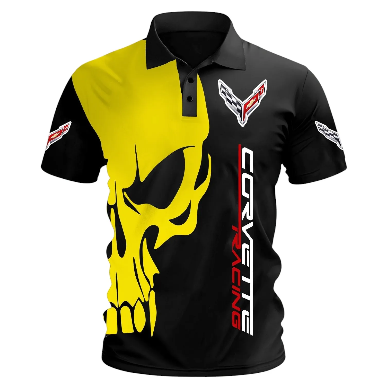 Racing Speed Car Racing Fans Gift Polo Shirt, Polo Shirt All Over Print For Sport Car Enthusiasts CAR06032025000 - Yellow