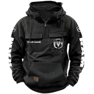 Ram Hoodie Tactical Quarter Zip, Hoodie Exclusive Logo For Ram Lovers CAR164022425170 - Black