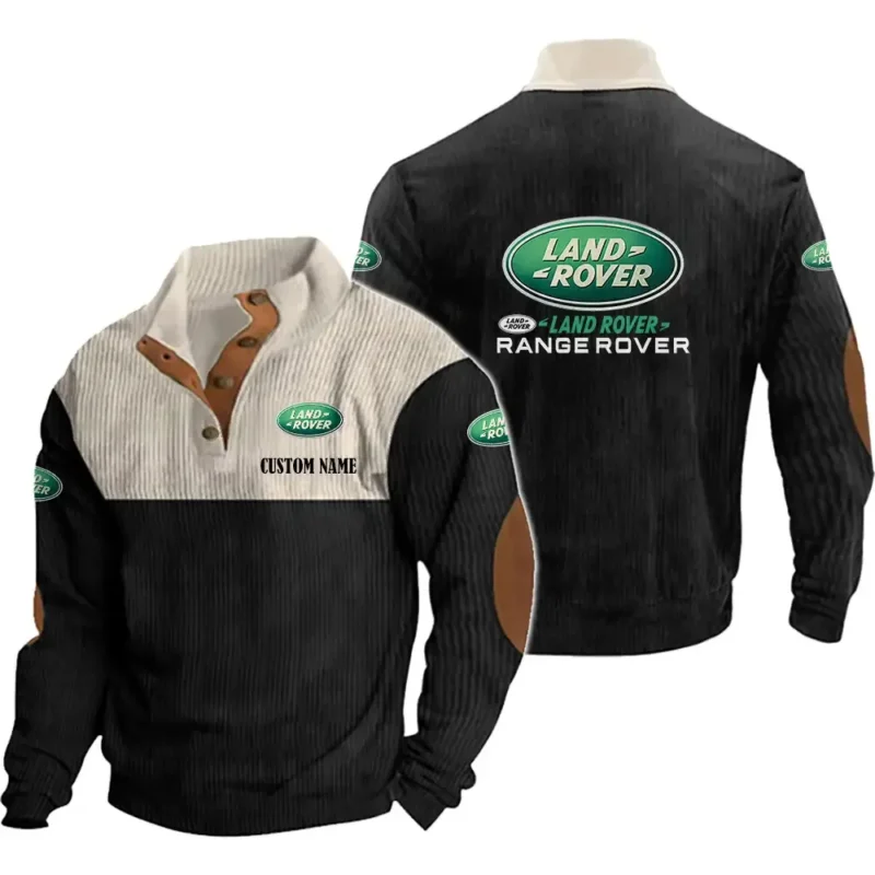 Truck Men's Stand Up Collar Base Shirt, Collar Hoodie Exclusive Logo For Car Motorcycles Fans CAR20012157 - Black