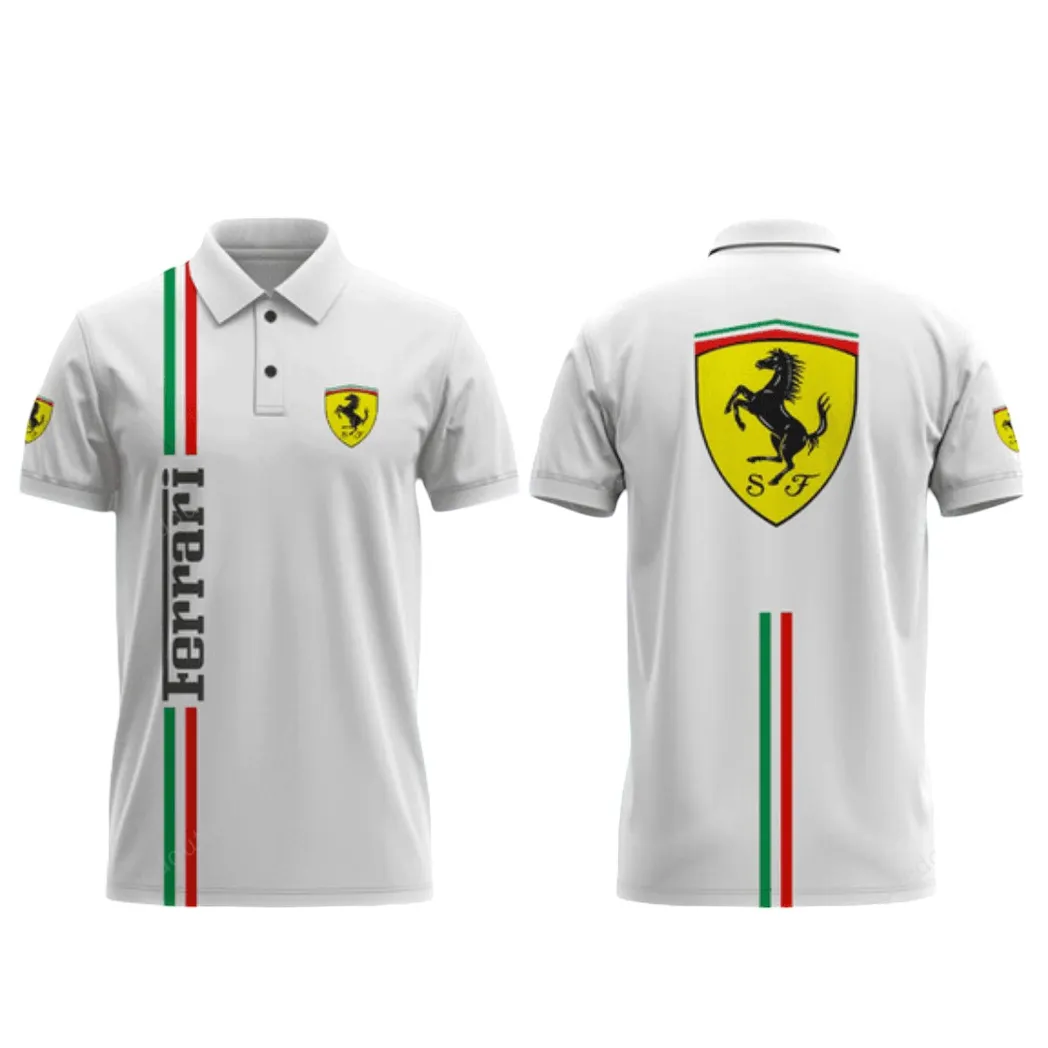 Red Racing Legend Fans Gift Polo Shirt, Polo Shirt All Over Print For Supercar Owners CAR93031025028