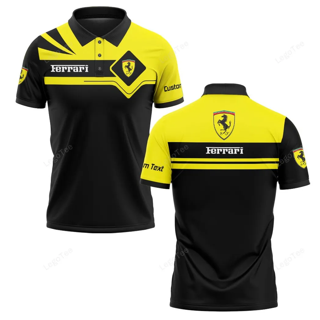 Red Racing Legend Fans Gift Polo Shirt, Polo Shirt All Over Print For Supercar Owners CAR9803032522