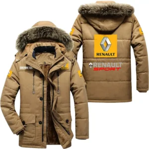 Auto Parka hoodie, Coat with Hood Exclusive Logo For Car Motorcycles Lovers CAR7002082197 - Khaki