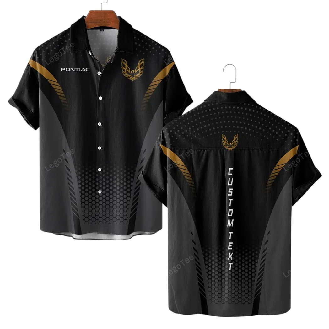 Retro Auto Lovers Gift Hawaiian Shirt, Button up Shirt Exclusive Logo For Retro Auto Lovers, Custom Name CAR10803122523