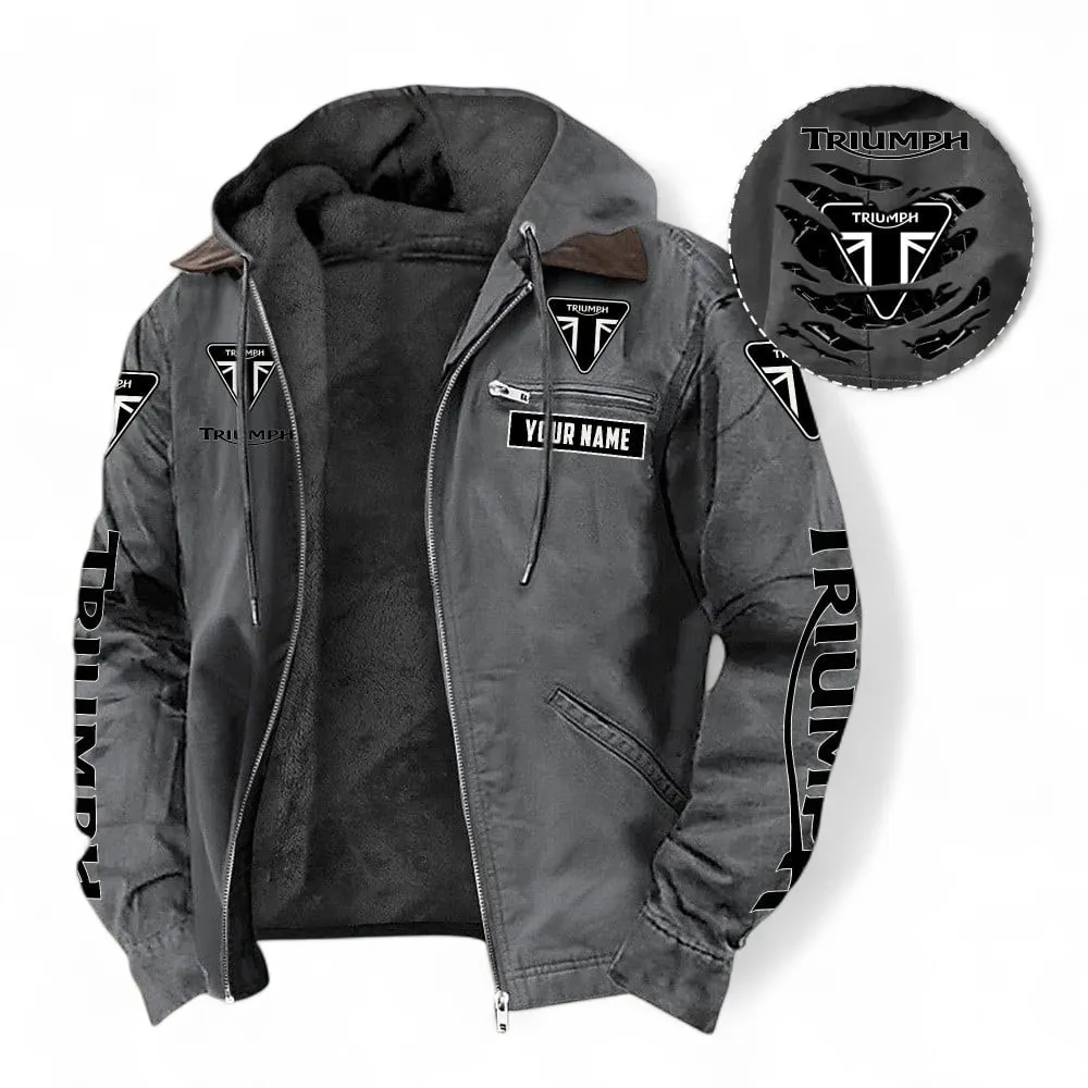 Retro Motorbikes Fans Gift Hooded And Flannel Hoodie, Jacket Exclusive Logo For Car Owners, Custom Name CAR391072125715-Gray