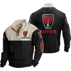 Truck Men's Stand Up Collar Base Shirt, Collar Hoodie Exclusive Logo For Car Motorcycles Fans CAR20012160 - Black