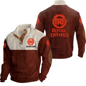 Car Men's Stand Up Collar Base Shirt, Collar Hoodie Exclusive Logo For Car Motorcycles Fans CAR20012162 - Red