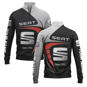 Classic Auto Quarter-Zip Sweatshirt, All Over Print Sweatshirt For Classic Auto Lovers CAR11603032567