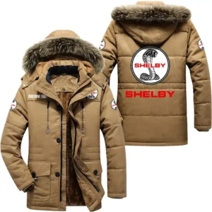 Auto Parka hoodie, Coat with Hood Exclusive Logo For Car Motorcycles Lovers CAR7002082212 - Khaki