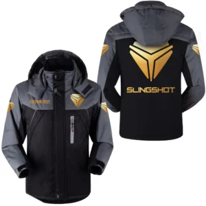 Auto Outdoor Charging Suit, Exclusive Logo Fleece Truckket For Car Fans HFLJ0112312125 - Black