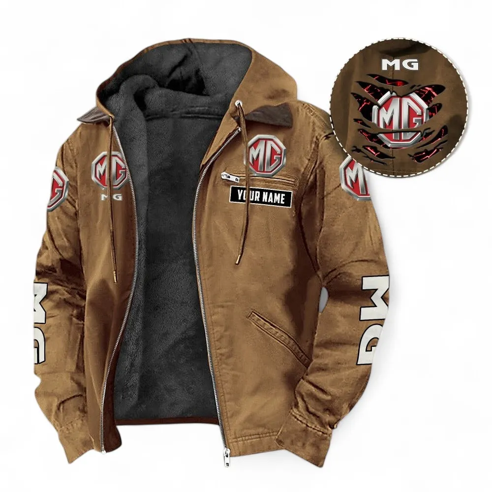 Speed Auto Fans Gift Hooded And Flannel Hoodie, Jacket Exclusive Logo For Car Lovers, Custom Name CAR391072125703-Camel