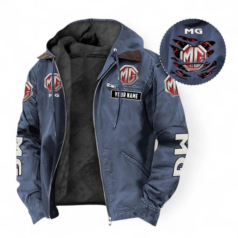 Speed Auto Fans Gift Hooded And Flannel Hoodie, Jacket Exclusive Logo For Car Lovers, Custom Name CAR391072125703-Navy Blue
