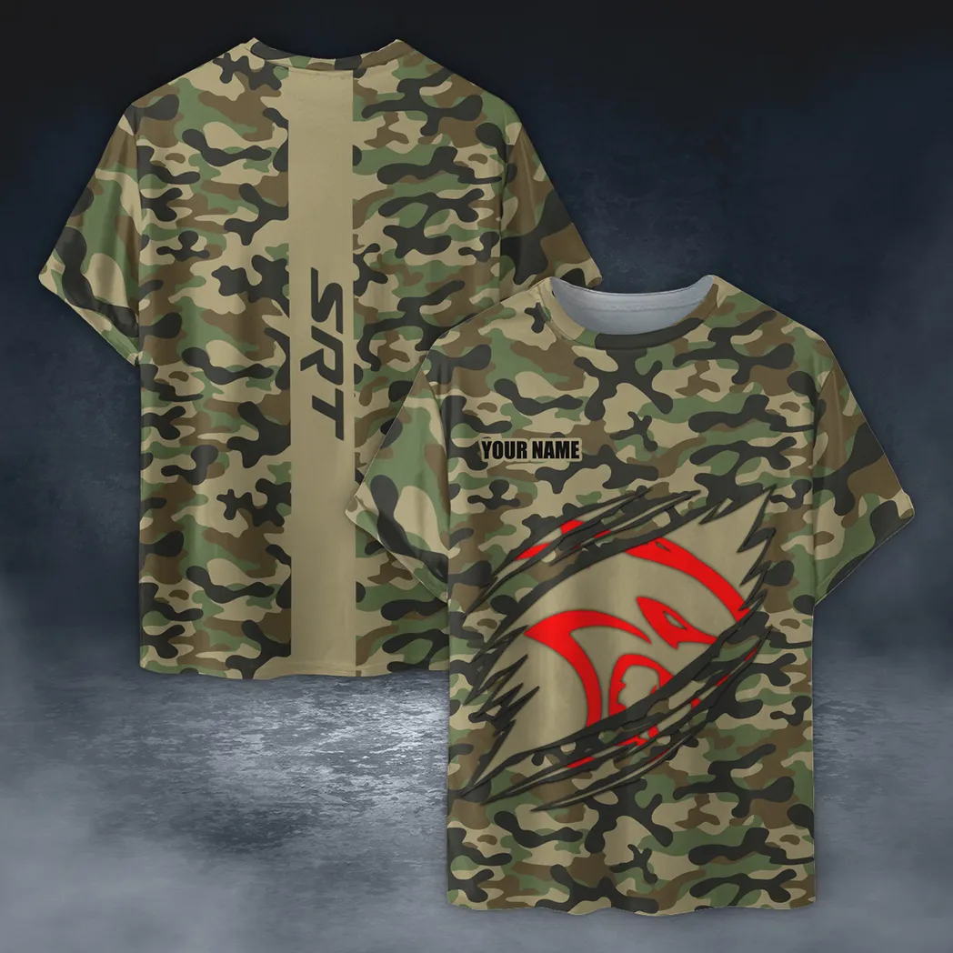 Speed Legend Car Fans Gift T-Shirt, Shirt Camo Style For Car Owners, Custom Name CAR210040825699