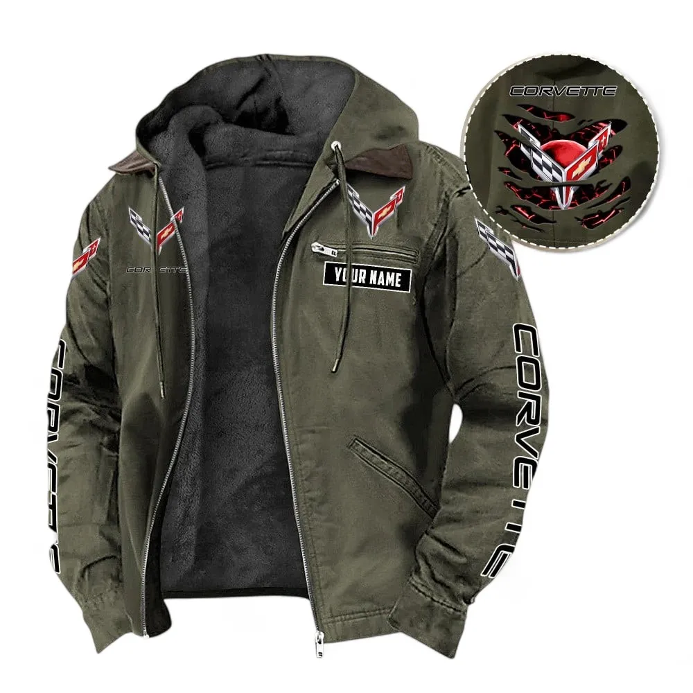 Speed Vintage Car Fans Gift Hooded And Flannel Hoodie, Jacket Exclusive Logo For Car Lovers, Custom Name CAR391072125708-Green