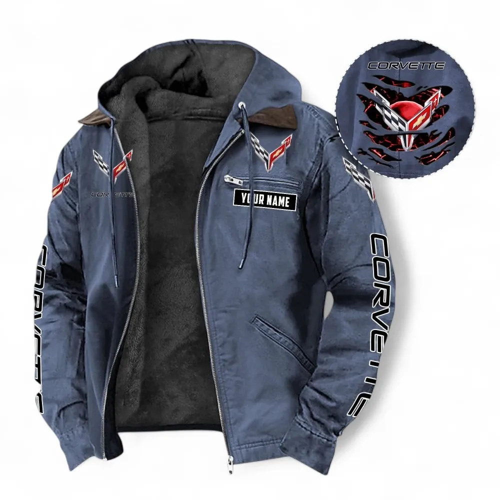 Speed Vintage Car Fans Gift Hooded And Flannel Hoodie, Jacket Exclusive Logo For Car Lovers, Custom Name CAR391072125708-Navy Blue