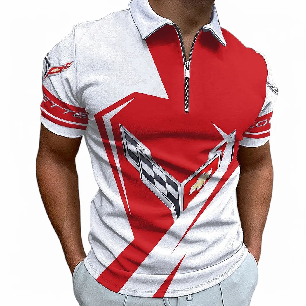 Speed Vintage Car Fans Gift Zipper Polo Shirt, Polo Shirt All Over Print For Speed Vintage Car Fan CAR68022125899