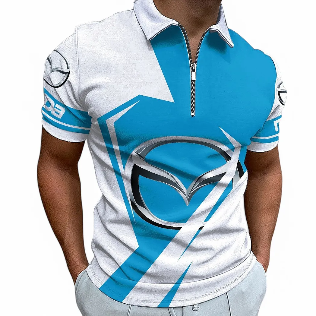 Sports Car Power Fans Gift Zipper Polo Shirt, Polo Shirt All Over Print For Sports Car Power Fan CAR68022125978