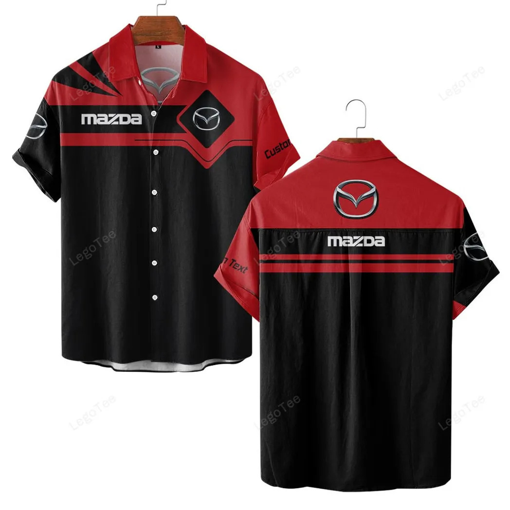 Sports Car Power Lovers Gift Hawaiian Shirt, Button up Shirt Exclusive Logo For Sports Car Power Lovers, Custom Name CAR9803032547