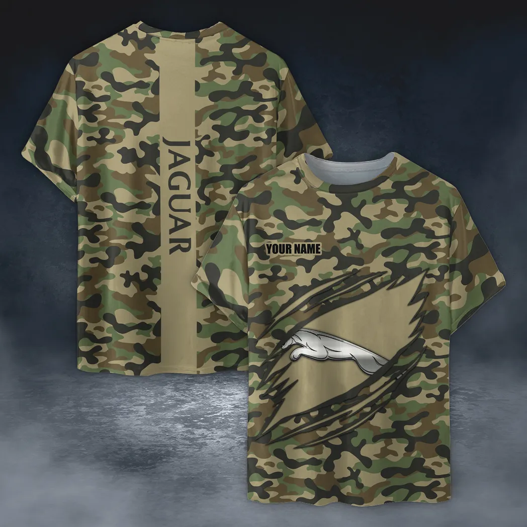 Sporty Car Fans Gift T-Shirt, Shirt Camo Style For Car Owners, Custom Name CAR210040825710