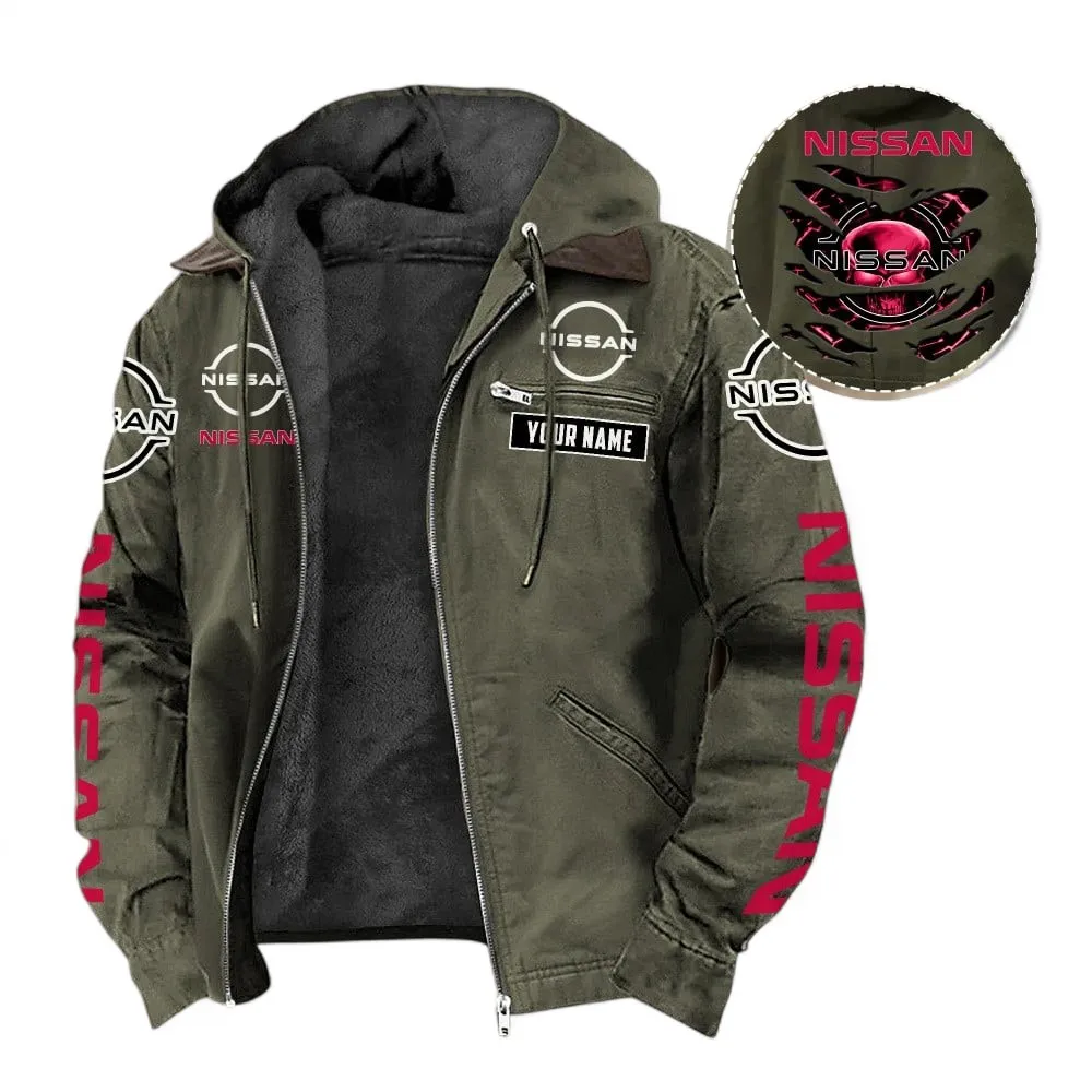Street Racer Auto Fans Gift Hooded And Flannel Hoodie, Jacket Exclusive Logo For Car Lovers, Custom Name CAR391072125733-Green