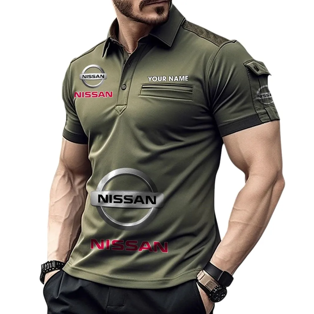 Street Racer Auto Fans Gift Pocket Polo Shirt, Polo Shirt Exclusive Logo For Street Racer Auto Fan, Custom Name CAR450051325401 - Green