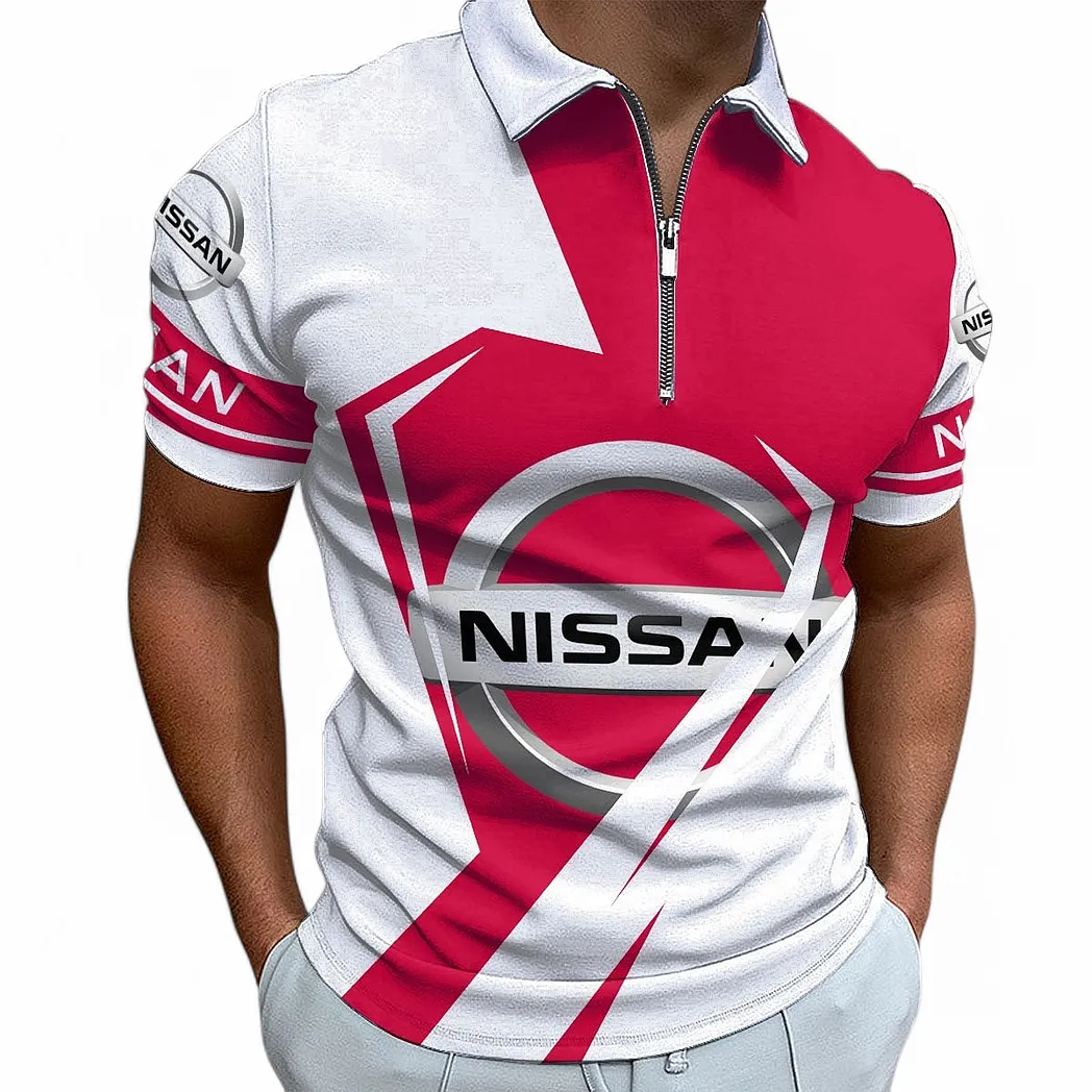 Street Racer Auto Fans Gift Zipper Polo Shirt, Polo Shirt All Over Print For Street Racer Auto Fan CAR68022125946