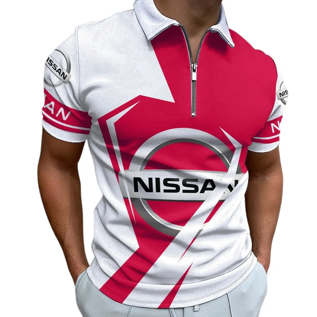 Street Racer Auto Fans Gift Zipper Polo Shirt, Shirt Exclusive Logo For Street Racer Auto Lovers CAR3202122538