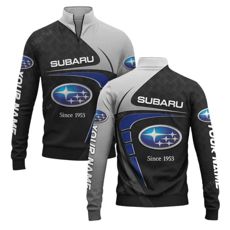 Auto Quarter-Zip Sweatshirt, All Over Print Sweatshirt For Auto Lovers CAR11603032571