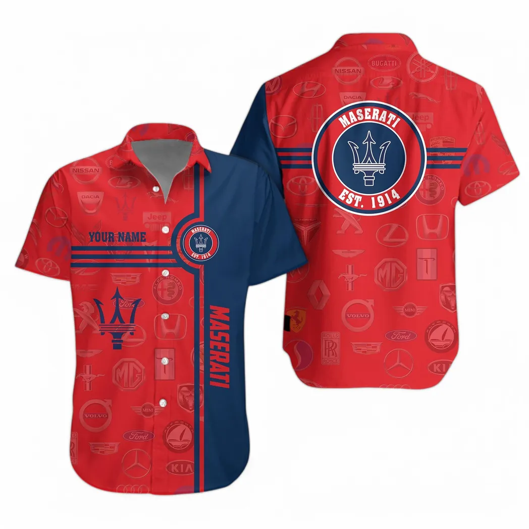 Supercar Lovers Gift Hawaiian Shirt, Button up Shirt All Over Print For Supercar Fan CAR174022525010