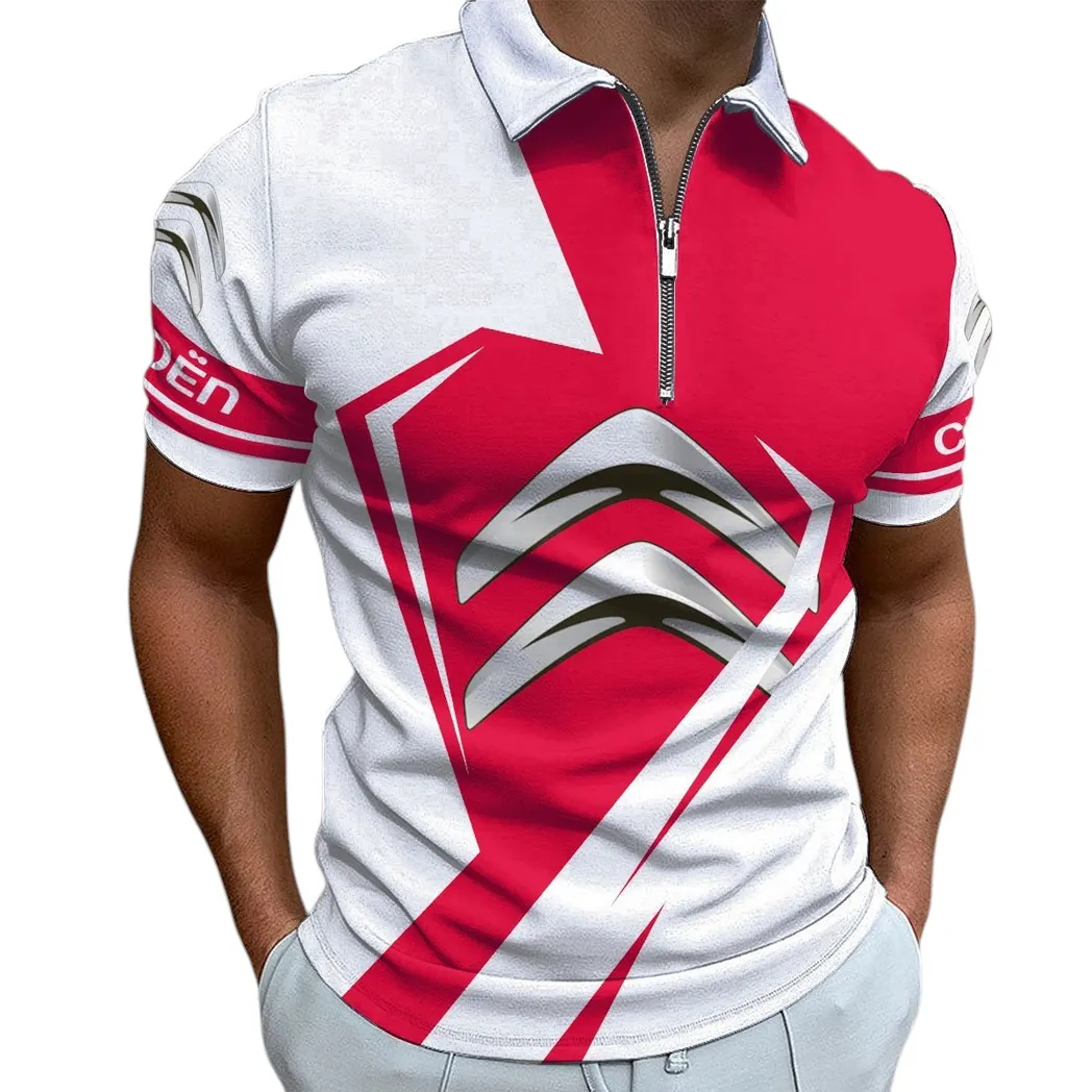 SUV Car Fans Gift Zipper Polo Shirt, Shirt Exclusive Logo For SUV Car Lovers CAR3202122580