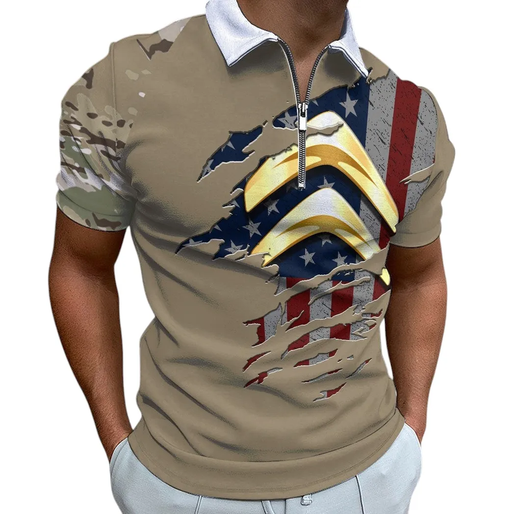 SUV Car Fans Gift Zipper Polo Shirt, Shirt Exclusive Logo For SUV Car Lovers CAR340213021-1