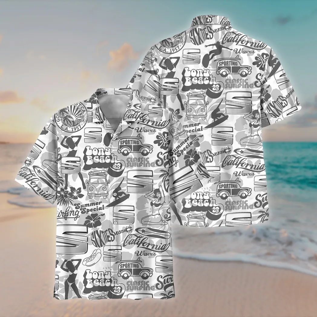 SUV Fans Gift Hawaiian Shirt, Button up Shirt All Over Print For SUV Lovers CAR201030725603
