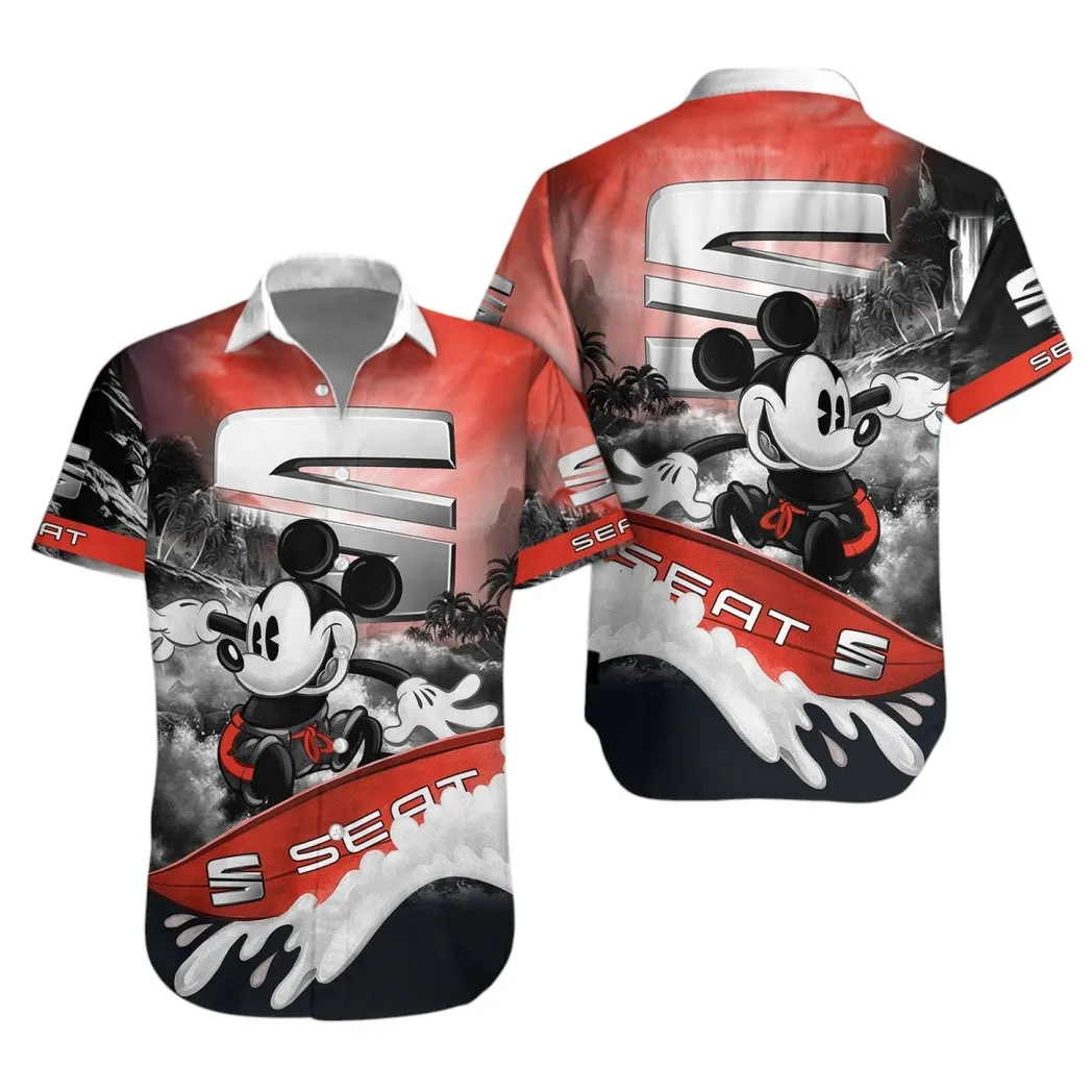 SUV Fans Gift Hawaiian Shirt, Button up Shirt All Over Print For SUV Lovers CAR53030625104