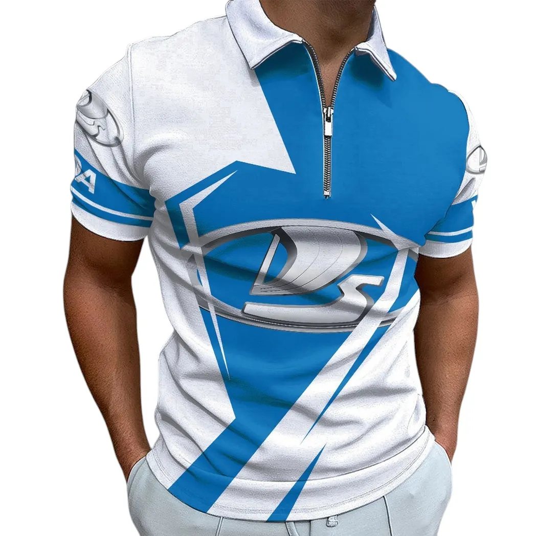 SUV Fans Gift Zipper Polo Shirt, Shirt Exclusive Logo For SUV Lovers CAR3202122579