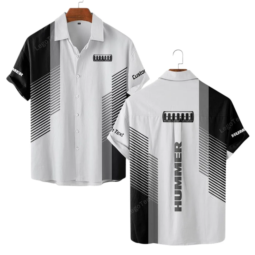 SUV Lovers Gift Hawaiian Shirt, Button up Shirt Exclusive Logo For SUV Lovers, Custom Name CAR10703122534