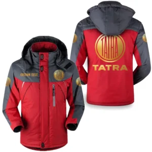 Tractors Outdoor Charging Suit, Exclusive Logo Fleece Truckket For Car Fans HFLJ0112312132 - Red