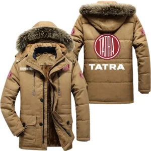 Tractors Parka hoodie, Coat with Hood Exclusive Logo For Car Motorcycles Lovers CAR7002082217 - Khaki