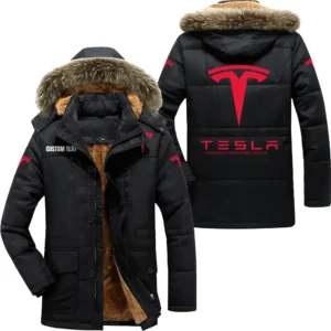 Auto Motors Parka hoodie, Coat with Hood Exclusive Logo For Car Motorcycles Lovers CAR7002082218 - Black