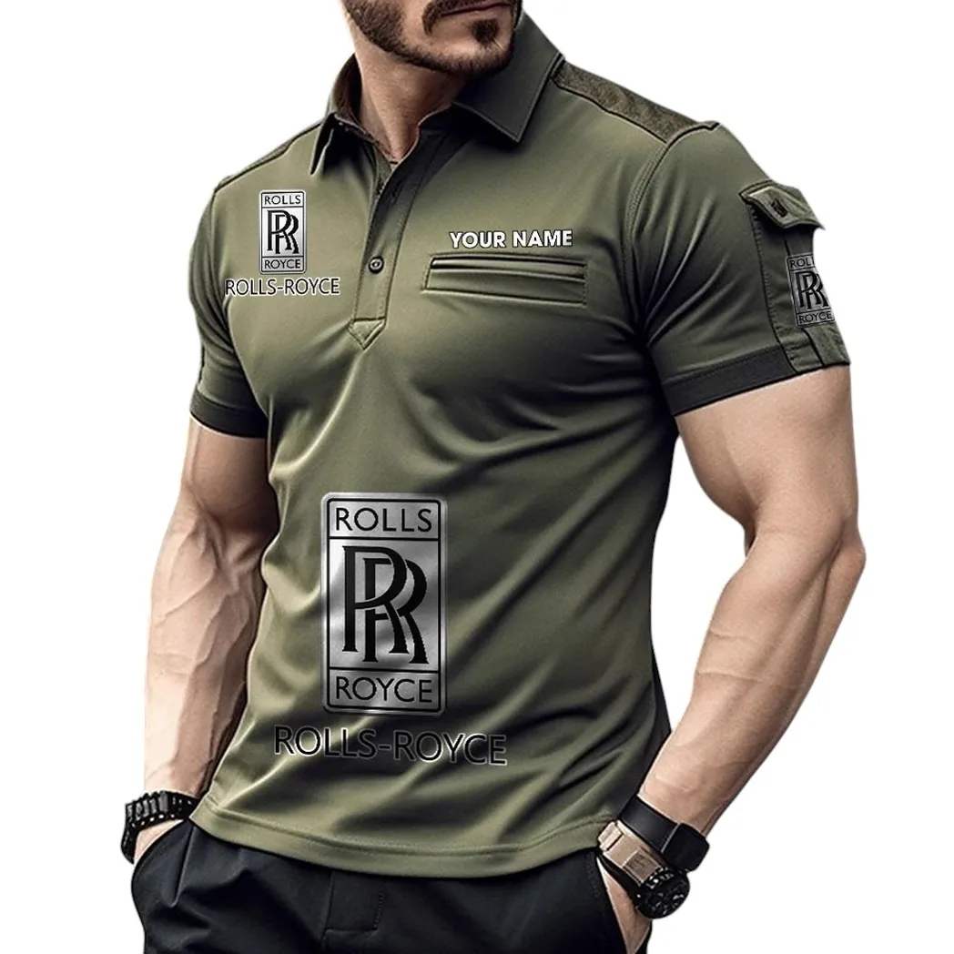 Timeless Car Fans Gift Pocket Polo Shirt, Polo Shirt Exclusive Logo For Timeless Car Fan, Custom Name CAR450051325398 - Green