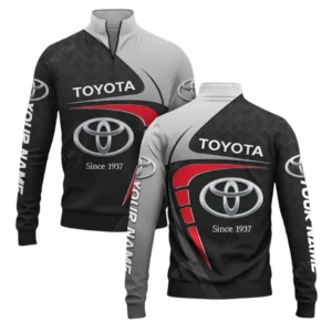 Auto Quarter-Zip Sweatshirt, All Over Print Sweatshirt For Auto Lovers CAR11603032576