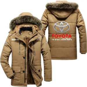 Auto tacoma Parka hoodie, Coat with Hood Exclusive Logo For Car Motorcycles Lovers CAR7002082231 - Khaki