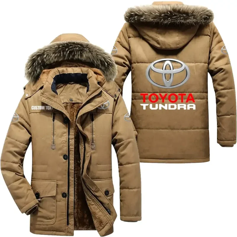 Auto Parka hoodie, Coat with Hood Exclusive Logo For Car Motorcycles Lovers CAR7002082234 - Khaki