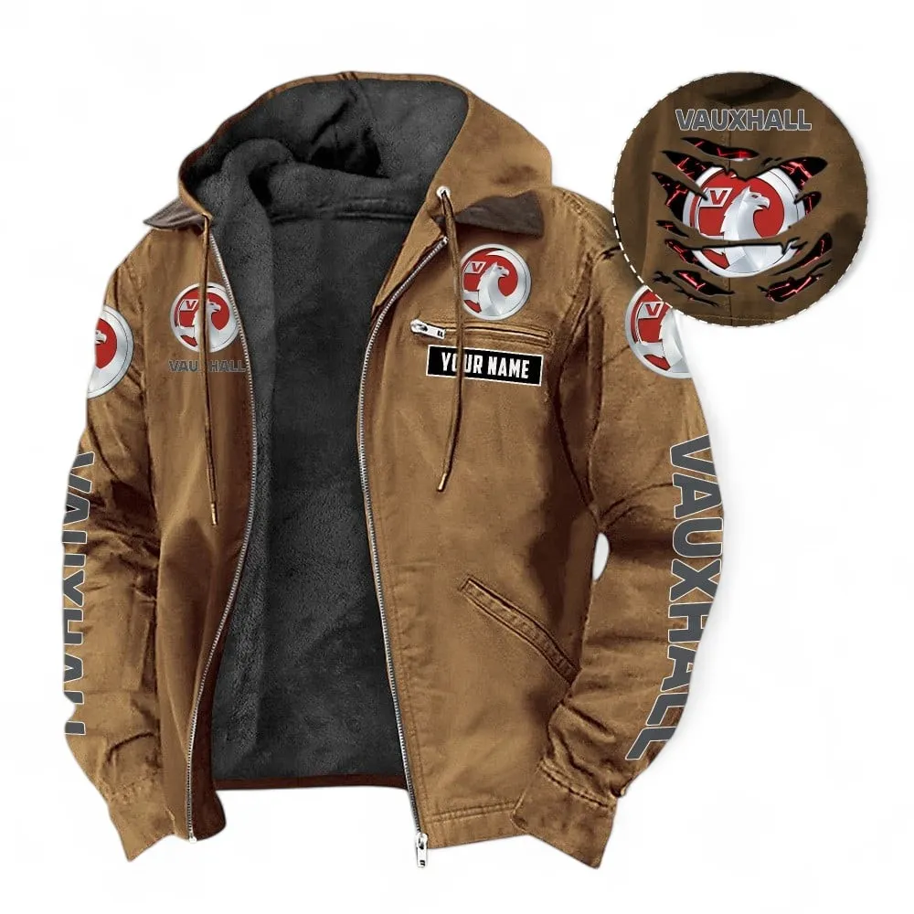 Tractor Fans Gift Hooded And Flannel Hoodie, Jacket Exclusive Logo For Car Owners, Custom Name CAR391072125726-Camel