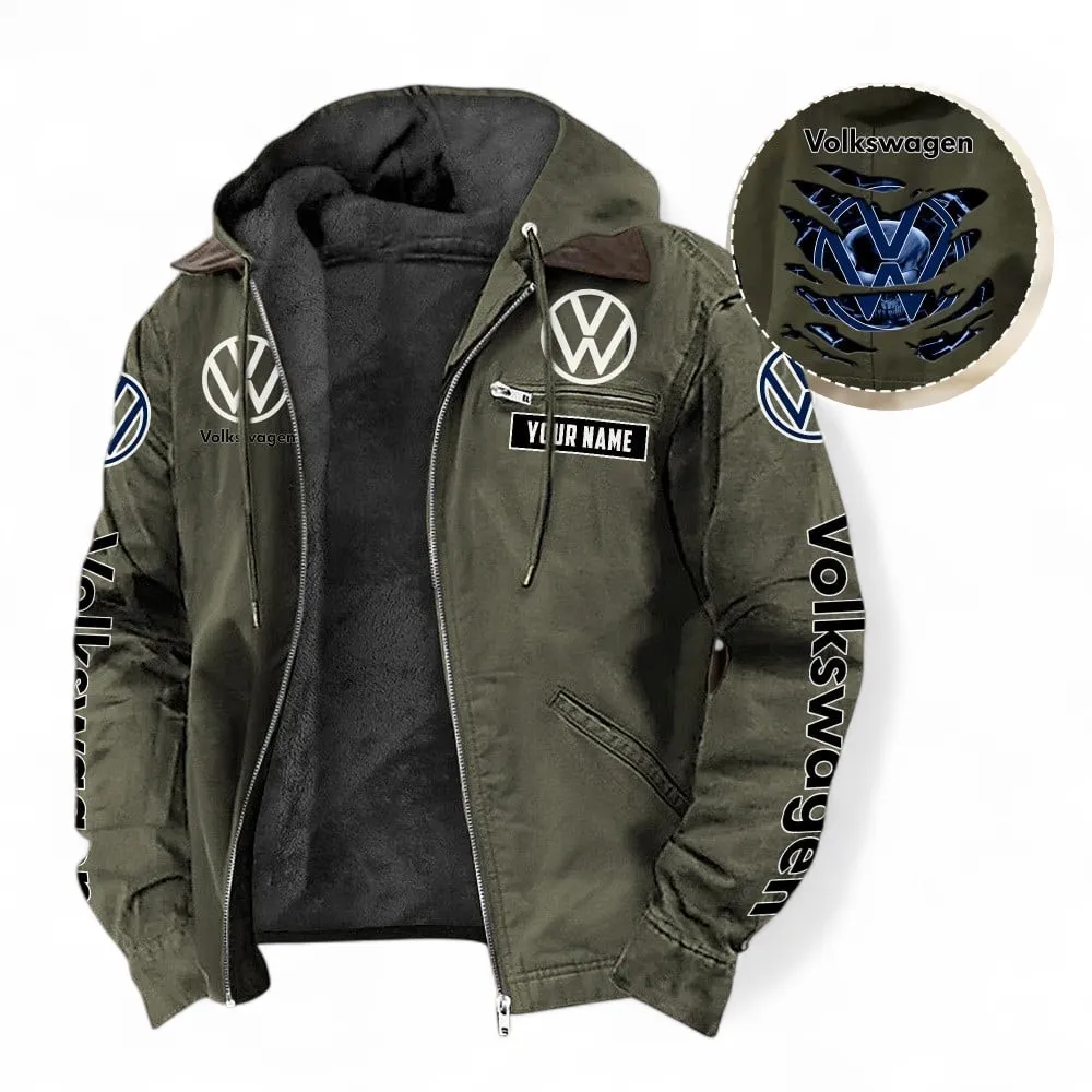 Truck Off-Road Fans Gift Hooded And Flannel Hoodie, Jacket Exclusive Logo For Car Enthusiasts, Custom Name CAR391072125724-Green