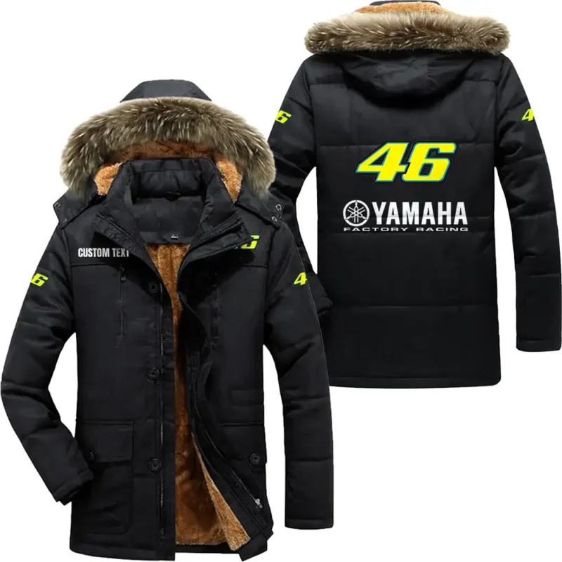 Motorbikes Parka hoodie, Coat with Hood Exclusive Logo For Car Motorcycles Lovers CAR7002082236 - Black